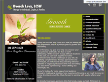 Tablet Screenshot of dvorahlevylcsw.com
